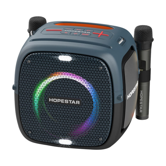 HOPESTAR Party One RGB Lighting Wireless Bluetooth Speaker (Blue) - Desktop Speaker by HOPESTAR | Online Shopping UK | buy2fix