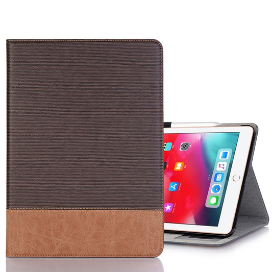 Cross Texture Horizontal Flip PU Leather Case for iPad Air 11 2024 / iPad Pro 11 inch (2018), with Holder & Card Slots & Wallet(Coffee) - iPad Pro 11 (2018) Cases by buy2fix | Online Shopping UK | buy2fix