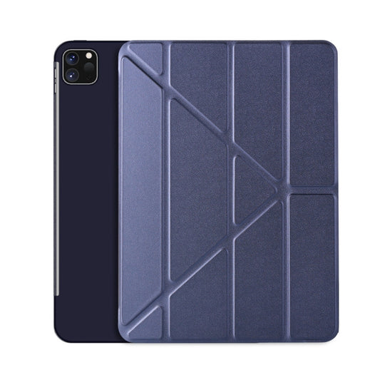 Horizontal Flip Ultra-thin Magnetic PU Leather Case for iPad Air 11 2024 / iPad Pro 11 inch 2018/2020/2021, with  Sleep / Wake-up Function(Dark Blue) - iPad Pro 11 (2018) Cases by buy2fix | Online Shopping UK | buy2fix