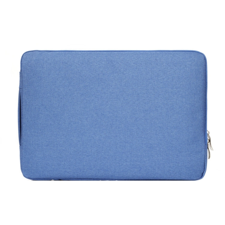 11.6 inch Universal Fashion Soft Laptop Denim Bags Portable Zipper Notebook Laptop Case Pouch for MacBook Air, Lenovo and other Laptops, Size: 32.2x21.8x2cm (Blue) - 10 - 11 inch by buy2fix | Online Shopping UK | buy2fix