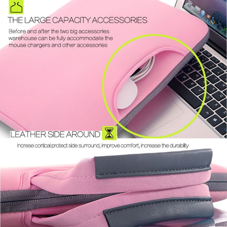 12 inch Portable Air Permeable Handheld Sleeve Bag for MacBook, Lenovo and other Laptops, Size:32x21x2cm(Green) - 12.1 inch by buy2fix | Online Shopping UK | buy2fix