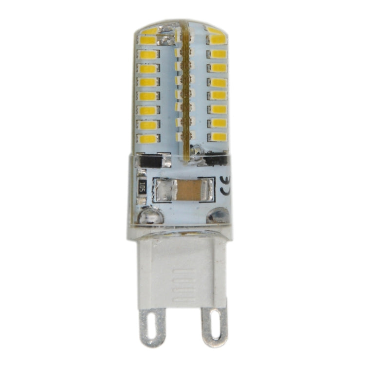 G9 4W 210LM  64 LED SMD 3014 Silicone Corn Light Bulb, AC 110V (Warm White) - LED Blubs & Tubes by buy2fix | Online Shopping UK | buy2fix