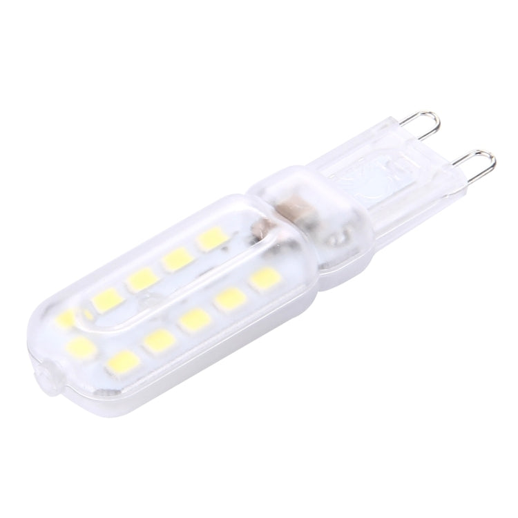 G9 3W 300LM 22 LEDs SMD 2835 Transparent Cover Corn Light, AC 110V(White Light) - LED Blubs & Tubes by buy2fix | Online Shopping UK | buy2fix