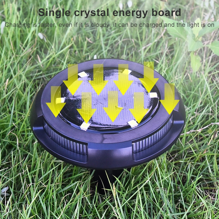 10 LEDs Solar Outdoor Garden Waterproof Buried Light - Buried Lights by buy2fix | Online Shopping UK | buy2fix