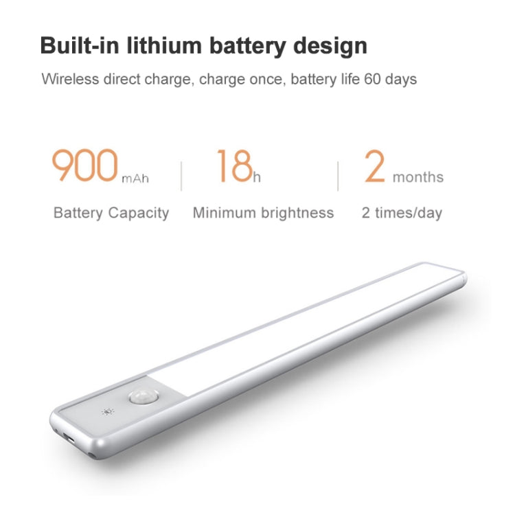 Original Xiaomi Youpin EZVALO 1W Wireless Light Sensor + Human Body Sensor Light, 5000K White Light, 40cm Length - Sensor LED Lights by Xiaomi | Online Shopping UK | buy2fix