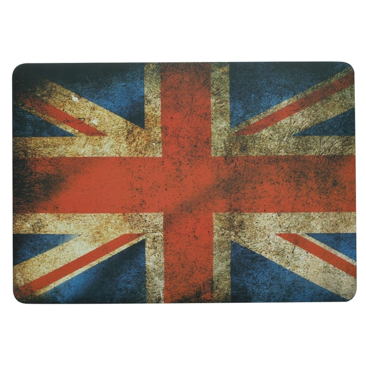 For 2016 New Macbook Pro 13.3 inch A1706 & A1708 Retro UK Flag Pattern Laptop Water Decals PC Protective Case - MacBook Pro Cases by buy2fix | Online Shopping UK | buy2fix