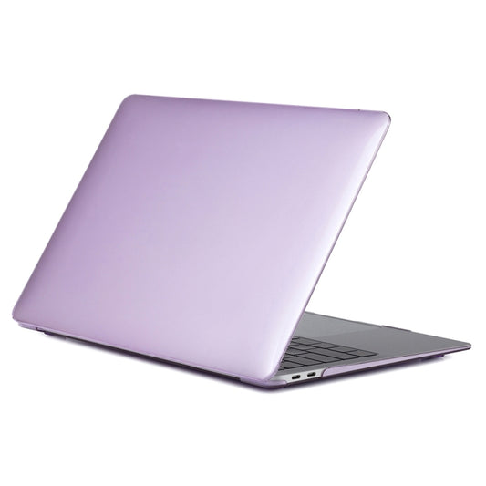 For MacBook Air 13.3 inch A1932 2018 & A2179 2020 & A2337 Laptop Crystal Style Protective Case(Purple) - MacBook Air Cases by buy2fix | Online Shopping UK | buy2fix