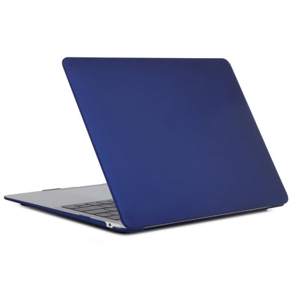 For MacBook Air 13.3 inch A1932 2018 & A2179 2020 & A2337 Laptop Matte Style Protective Case(Peony Blue) - MacBook Air Cases by buy2fix | Online Shopping UK | buy2fix