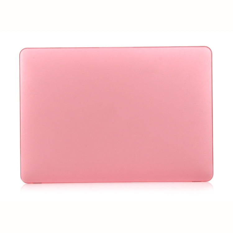 Laptop Frosted Style PC Protective Case for MacBook Pro 15.4 inch A1990 (2018)(Pink) - MacBook Pro Cases by buy2fix | Online Shopping UK | buy2fix