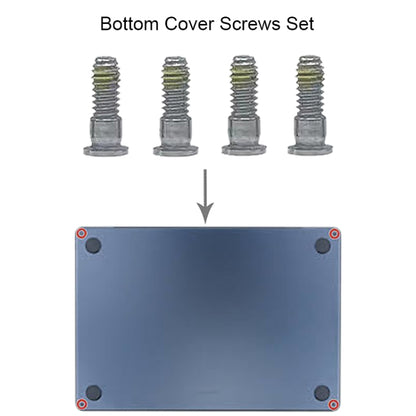 For MacBook Air 15.3 M2 A2941 Bottom Cover Screws Set (Silver) - Screws by buy2fix | Online Shopping UK | buy2fix