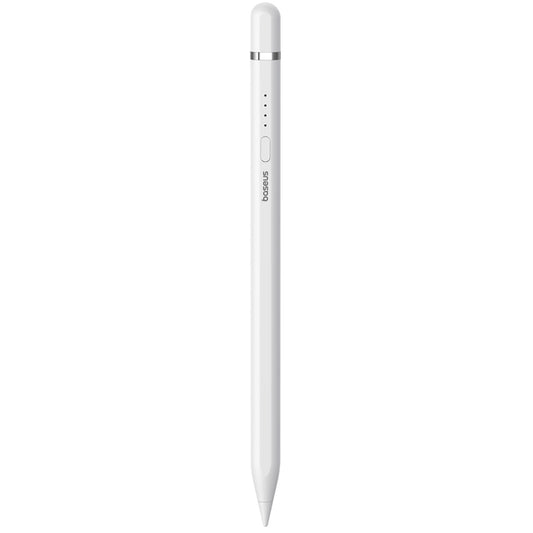 Baseus Smooth Writing 2 Series Direct Plug-in Capacitive Writing Stylus 8 Pin Active Version (White) - Stylus Pen by Baseus | Online Shopping UK | buy2fix