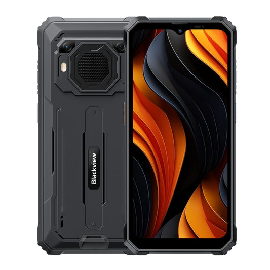 [HK Warehouse] Blackview BV6200 Plus, 8GB+256GB, IP68/IP69K/MIL-STD-810H, 6.56 inch Android 14 Unisoc UMS9230 T606 Octa Core, Network: 4G, OTG, NFC (Black) - Blackview by Blackview | Online Shopping UK | buy2fix