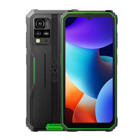 [HK Warehouse] Blackview BV4800 Pro, 4GB+128GB, IP68/IP69K/MIL-STD-810H, 6.56 inch Android 14 Unisoc T606 Octa Core, Network: 4G, OTG (Green) - Blackview by Blackview | Online Shopping UK | buy2fix