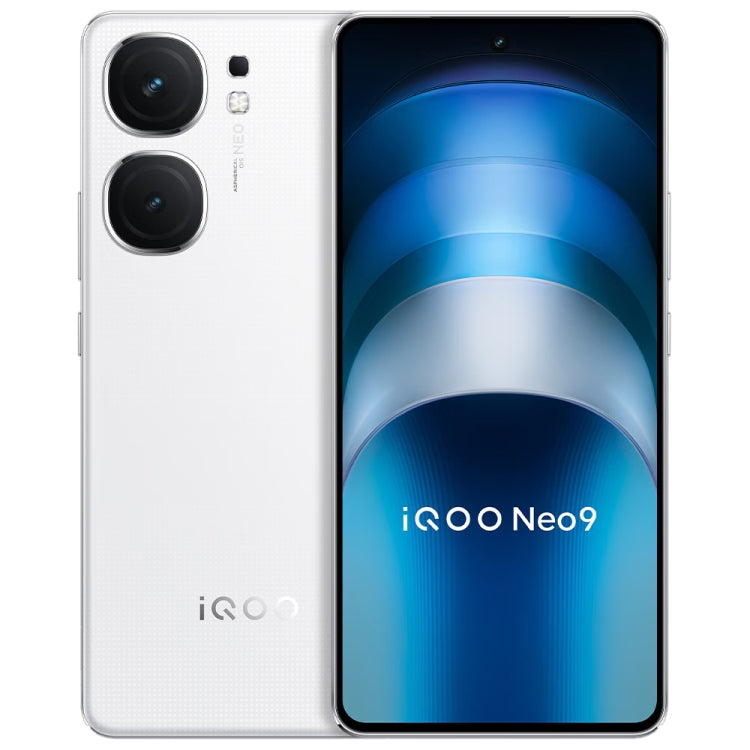 vivo iQOO Neo9, Dual Back Cameras, 16GB+1TB, Face ID / Fingerprint Identification, 6.78 inch Android 14 OriginOS 4 Snapdragon 8 Gen 2 Octa Core, OTG, NFC, Network: 5G, Support Google Play (White) - vivo by vivo | Online Shopping UK | buy2fix