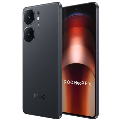 vivo iQOO Neo9 Pro, Dual Back Cameras, 12GB+256GB, Face ID / Fingerprint Identification, 6.78 inch Android 14 OriginOS 4 Dimensity 9300 Octa Core, OTG, NFC, Network: 5G, Support Google Play (Black) - vivo by vivo | Online Shopping UK | buy2fix