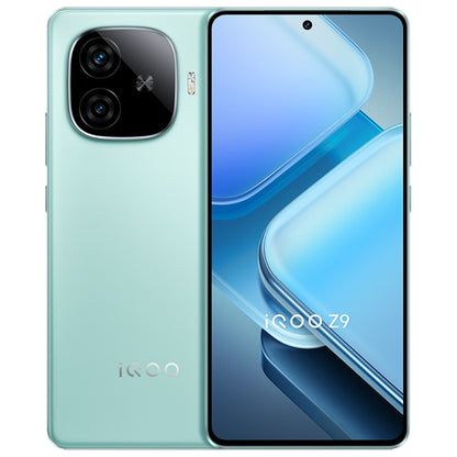 vivo iQOO Z9, Dual Back Cameras, 12GB+512GB, Face ID Screen Fingerprint Identification, 6.78 inch Android 14.0 OriginOS 4 Snapdragon 7 Gen 3 Octa Core 2.63GHz, OTG, NFC, Network: 5G, Support Google Play (Mint Green) - vivo by vivo | Online Shopping UK | buy2fix