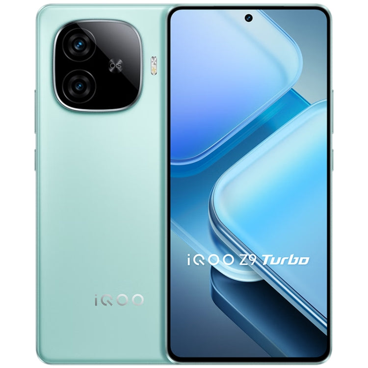 vivo iQOO Z9 Turbo, Dual Back Cameras, 16GB+256GB, Face ID Screen Fingerprint Identification, 6.78 inch Android 14.0 OriginOS 4 Snapdragon 8s Gen 3 Octa Core 3.0GHz, OTG, NFC, Network: 5G, Support Google Play (Mint Green) - vivo by vivo | Online Shopping UK | buy2fix