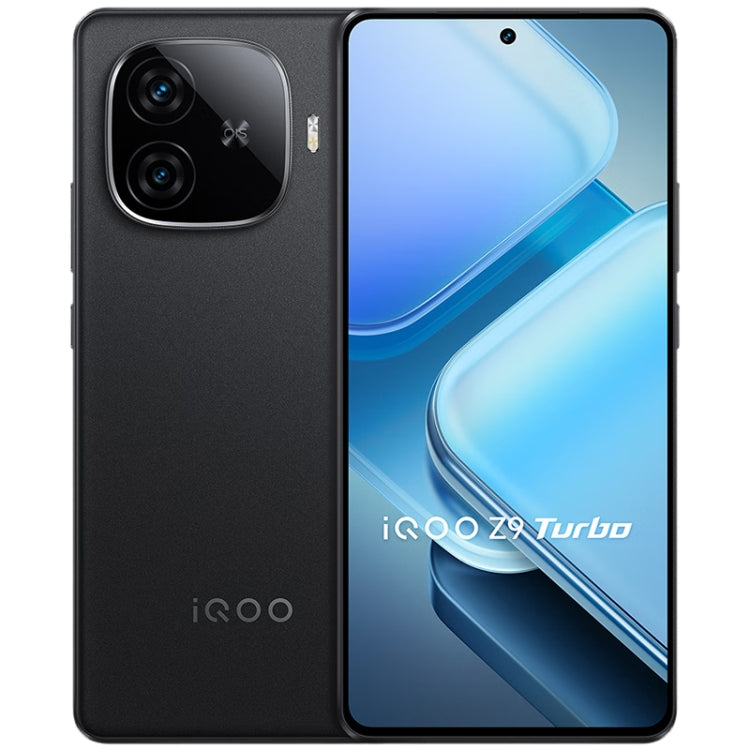 vivo iQOO Z9 Turbo, Dual Back Cameras, 16GB+512GB, Face ID Screen Fingerprint Identification, 6.78 inch Android 14.0 OriginOS 4 Snapdragon 8s Gen 3 Octa Core 3.0GHz, OTG, NFC, Network: 5G, Support Google Play (Black) - vivo by vivo | Online Shopping UK | buy2fix