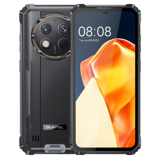 Oukitel WP28 S IP68/IP69K Rugged Phone, 4GB+128GB, Fingerprint, 6.52 inch Unisoc T606 Octa-core, NFC, OTG, Network: 4G (Grey) - Other by OUKITEL | Online Shopping UK | buy2fix