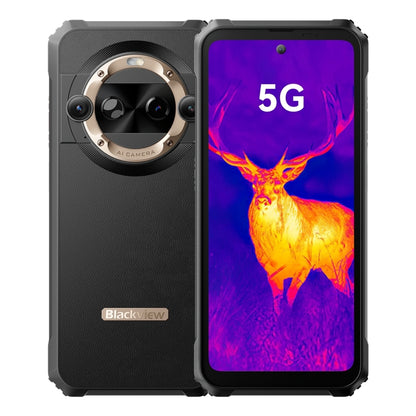 Blackview BL9000 Pro 5G, Thermal Imaging Camera, 12GB+512GB, IP68/IP69K/MIL-STD-810H, 6.78 inch Android 14 MediaTek Dimensity 8020 Octa Core, Network: 5G, NFC, OTG (Gold) - Blackview by Blackview | Online Shopping UK | buy2fix