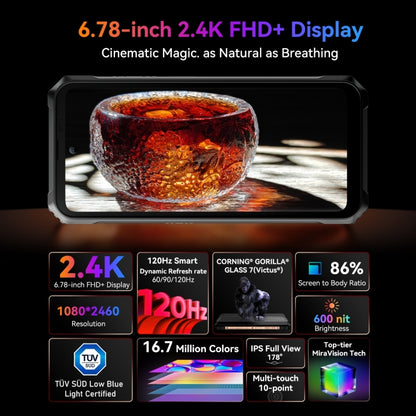 [HK Warehouse] Blackview BL9000 Pro 5G, Thermal Imaging Camera, 12GB+512GB, IP68/IP69K/MIL-STD-810H, 6.78 inch Android 14 MediaTek Dimensity 8020 Octa Core, Network: 5G, NFC, OTG (Gold) - Blackview by Blackview | Online Shopping UK | buy2fix