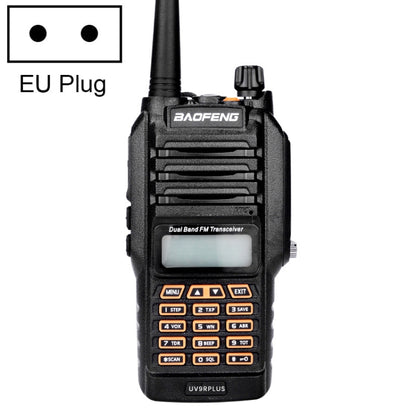 BaoFeng BF-UV9Rplus 8W Waterproof Dual Band Radio Handheld Antenna Walkie Talkie, EU Plug - Handheld Walkie Talkie by BAOFENG | Online Shopping UK | buy2fix