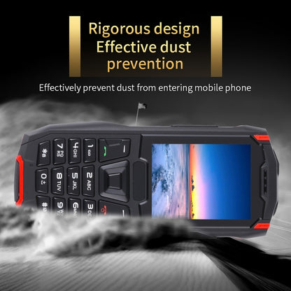 Rugtel R2C Rugged Phone, IP68 Waterproof Dustproof Shockproof, 2.4 inch, MTK6261D, 2500mAh Battery, SOS, FM, Dual SIM(Red) - Others by Rugtel | Online Shopping UK | buy2fix