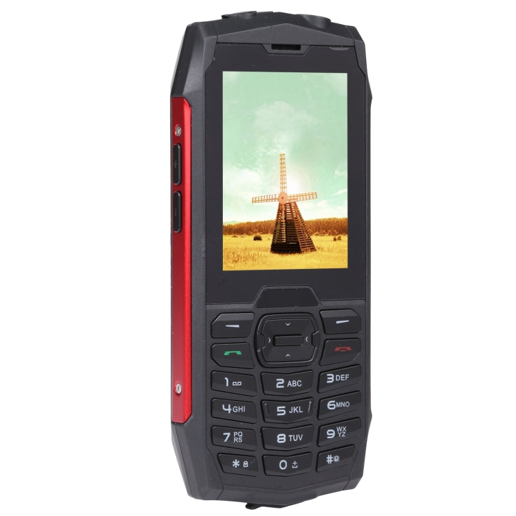 Rugtel R3C Rugged Phone, IP68 Waterproof Dustproof Shockproof, 2.8 inch, MTK6261D, 2000mAh Battery, SOS, FM, Dual SIM(Red) - Others by Rugtel | Online Shopping UK | buy2fix