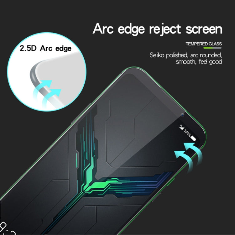 MOFI 9H 2.5D Full Screen Tempered Glass Film for Xiaomi Black Shark 2 (Black) -  by MOFI | Online Shopping UK | buy2fix