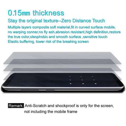 2 PCS IMAK 0.15mm Curved Full Screen Protector Hydrogel Film Front Protector for Galaxy S9 - For Samsung by imak | Online Shopping UK | buy2fix