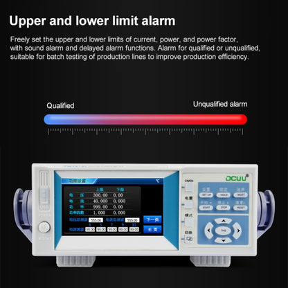 DCUU PM2818C AC 20A Intelligent Electrical Parameters Measuring Instrument (US Plug) - Current & Voltage Tester by buy2fix | Online Shopping UK | buy2fix