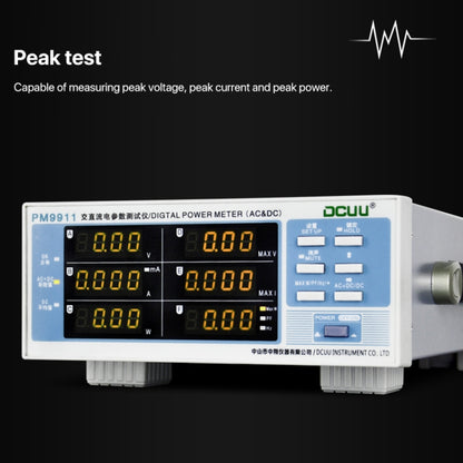 DCUU PM9911 Intelligent Electrical Parameters Measuring Instrument(US Plug) - Current & Voltage Tester by buy2fix | Online Shopping UK | buy2fix