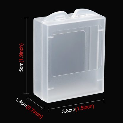 PULUZ Plastic Transparent Battery Storage Box for GoPro AHDBT-901/BT-801/BT-501/BT-401/BT-301 Battery (Transparent) -  by PULUZ | Online Shopping UK | buy2fix