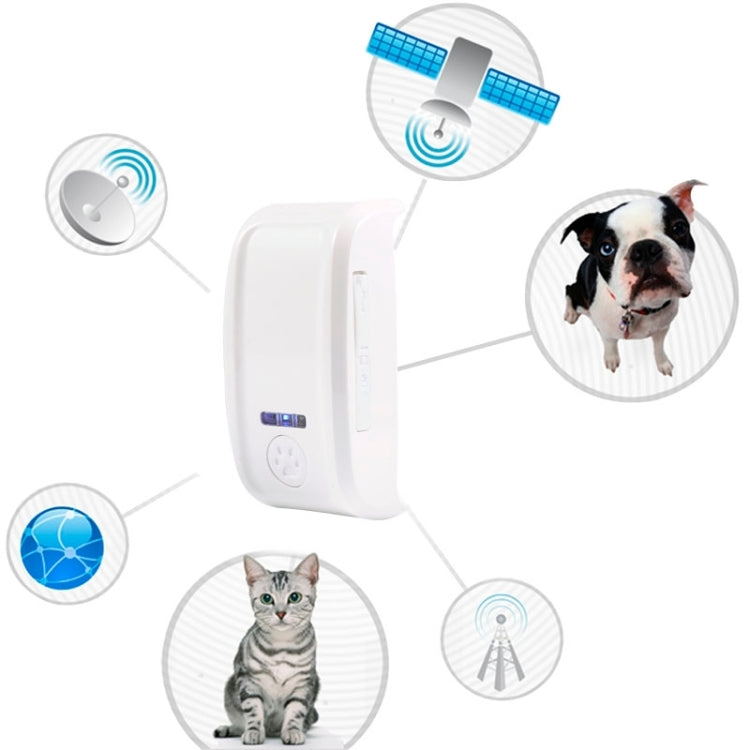 KH-909 Universal IPX6 Waterproof GPS Tracker for Pet / Kid / the Aged (White + Black) - Pet Tracker by buy2fix | Online Shopping UK | buy2fix