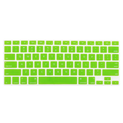 ENKAY for MacBook Air 13.3 inch (US Version) / A1369 / A1466 4 in 1 Crystal Hard Shell Plastic Protective Case with Screen Protector & Keyboard Guard & Anti-dust Plugs(Green) - MacBook Air Cases by ENKAY | Online Shopping UK | buy2fix