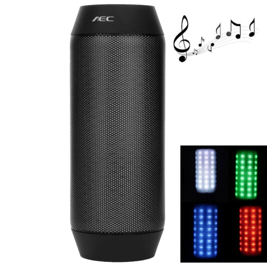 AEC BQ-615 Pulse Portable Bluetooth Streaming Speaker with Built-in LED Light Show & Mic, For iPhone, Galaxy, Sony, Lenovo, HTC, Huawei, Google, LG, Xiaomi, other Smartphones and all Bluetooth Devices(Black) - Desktop Speaker by AEC | Online Shopping UK | buy2fix