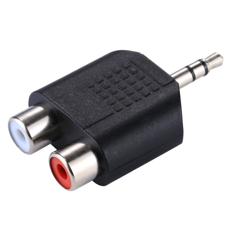 RCA Female to 3.5 MM Male Jack Audio Y Adapter - RCA Adapter by buy2fix | Online Shopping UK | buy2fix