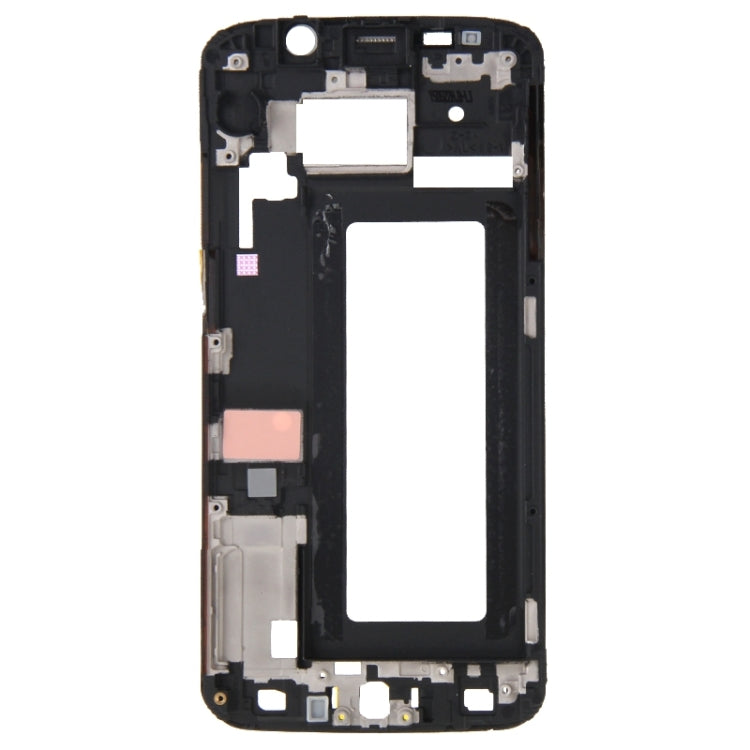 For Galaxy S6 Edge / G925 Full Housing Cover (Front Housing LCD Frame Bezel Plate + Battery Back Cover ) (Blue) - Galaxy S Series Parts by buy2fix | Online Shopping UK | buy2fix