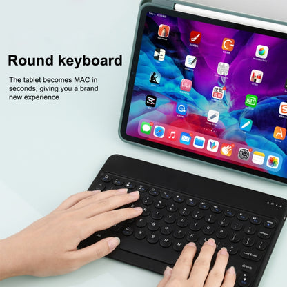 X3 10 inch Universal Tablet Round Keycap Wireless Bluetooth Keyboard (Black) - Universal Keyboard by buy2fix | Online Shopping UK | buy2fix