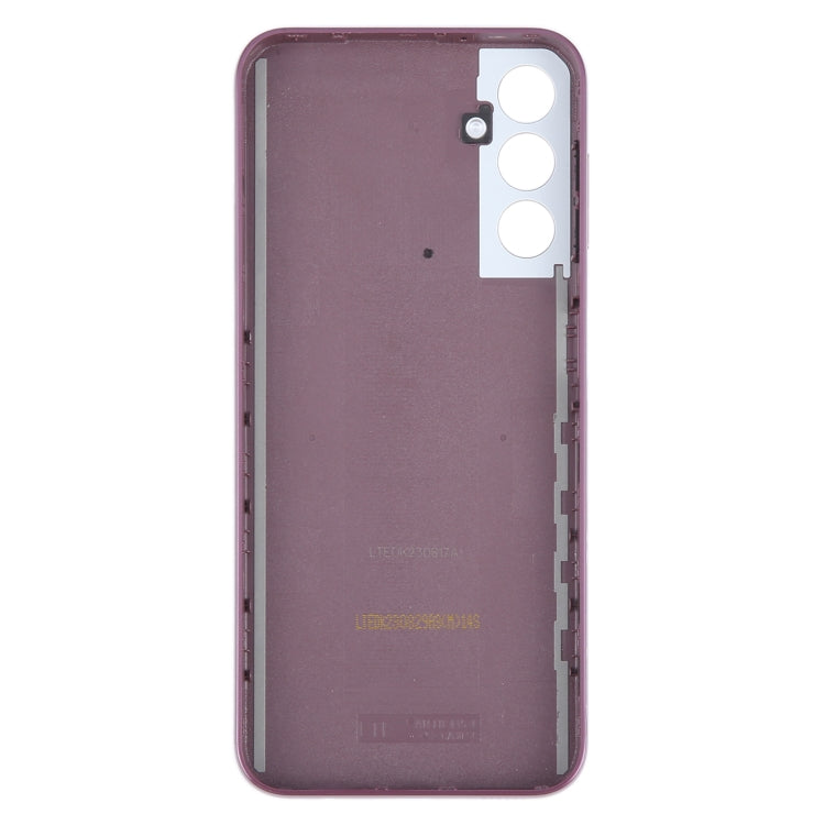 For Samsung Galaxy A14 SM-A145F Original Battery Back Cover(Dark Red) - Back Cover by buy2fix | Online Shopping UK | buy2fix