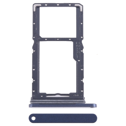 For Samsung Galaxy Tab A9 SM-X115 Original SIM + Micro SD Card Tray (Blue) - Card Socket by buy2fix | Online Shopping UK | buy2fix