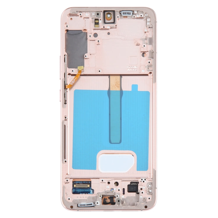 For Samsung Galaxy S22+ 5G SM-S906B Original LCD Screen Digitizer Full Assembly with Frame (Gold) - Galaxy S Series Parts by buy2fix | Online Shopping UK | buy2fix