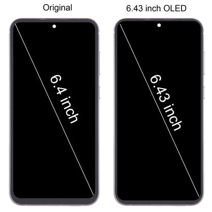 For Samsung Galaxy S23 FE SM-S711B 6.43 inch OLED LCD Screen Digitizer Full Assembly with Frame (Black) - Galaxy S Series Parts by buy2fix | Online Shopping UK | buy2fix