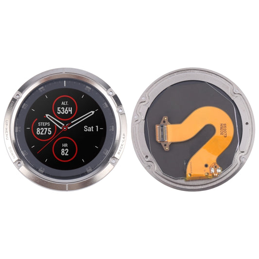 For Garmin Fenix 5 Plus Original LCD Screen with Digitizer Full Assembly(Silver) - For Garmin by buy2fix | Online Shopping UK | buy2fix