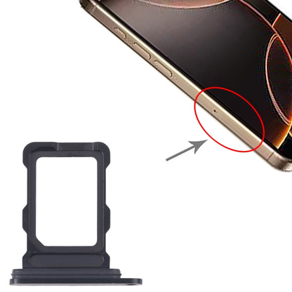 For iPhone 16 Pro SIM Card Tray (Black) -  by buy2fix | Online Shopping UK | buy2fix