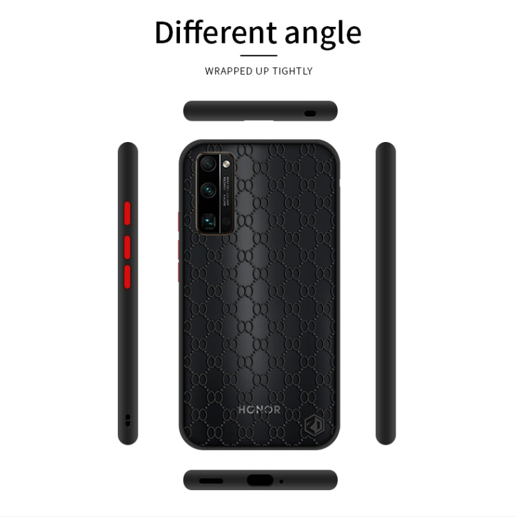 For Huawei Honor 30 Pro PINWUYO Series 2 Generation PC + TPU Waterproof and Anti-drop All-inclusive Protective Case(Red) - Honor Cases by PINWUYO | Online Shopping UK | buy2fix