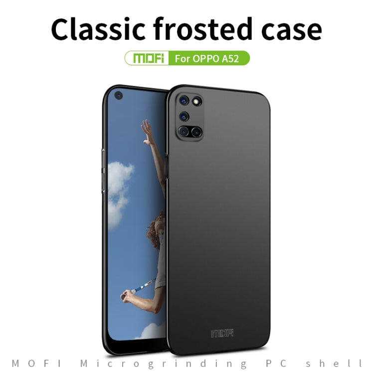 For OPPO A52 MOFI Frosted PC Ultra-thin Hard Case(Rose gold) - OPPO Cases by MOFI | Online Shopping UK | buy2fix