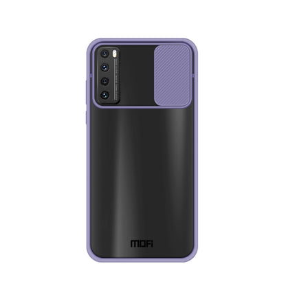 For Huawei nova 7 MOFI Xing Dun Series PC + TPU Anti-peep Waterproof And Anti-drop All-inclusive Protective Shell, Translucent Frosted(Purple) - Huawei Cases by MOFI | Online Shopping UK | buy2fix