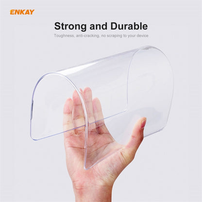 ENKAY 3 in 1 Crystal Laptop Protective Case + US Version TPU Keyboard Film + Anti-dust Plugs Set for MacBook Air 13.3 inch A1932 (2018)(Transparent) - MacBook Air Cases by WIWU | Online Shopping UK | buy2fix