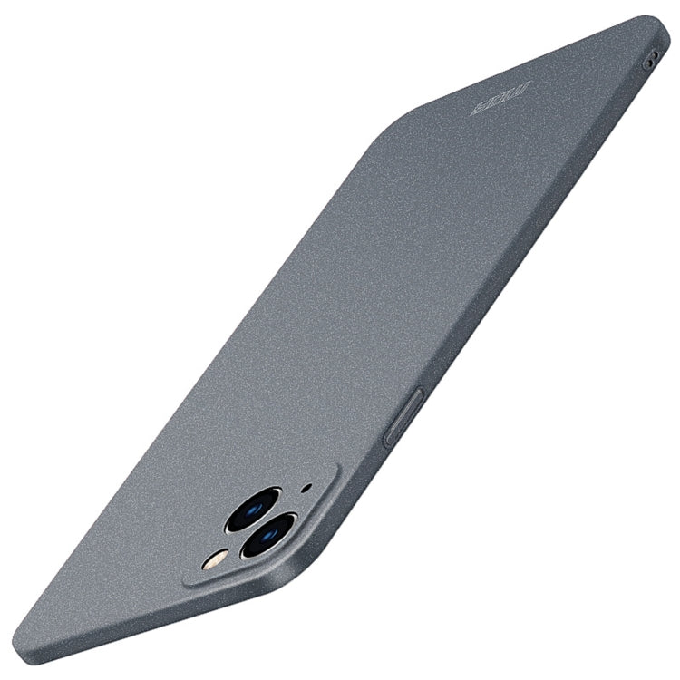 For iPhone 13 mini MOFI Fandun Series Frosted PC Ultra-thin All-inclusive Protective Case (Grey) - iPhone 13 mini Cases by MOFI | Online Shopping UK | buy2fix